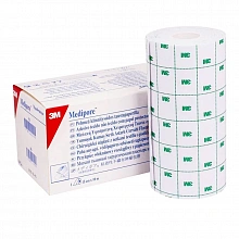 Хірургічний пластир на нетканій основі з лайнером Medipore 15см х 10м, 2991/3 Хірургічний пластир на нетканій основі з лайнером Medipore 15см х 10м, 2991/3