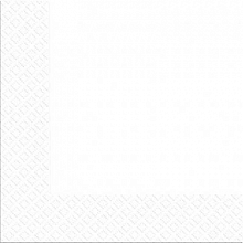 Серветки банкетні 2-шарові білі, 33х33 см Марго (50 шт./уп.)