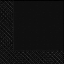 Серветки банкетні 3-шарові чорні, 33х33 см Марго (18 шт./уп.)