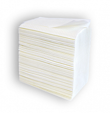Листовая туалетная бумага 2-слойная, белая, 100% целлюлоза (200 шт./уп.), Devisan
