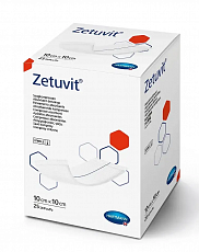 Повязка сорбционная Zetuvit, 10х10 см