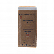 Крафт-пакети 75х150 мм, для повітряної стерилізації, коричневі (100 шт./уп.)