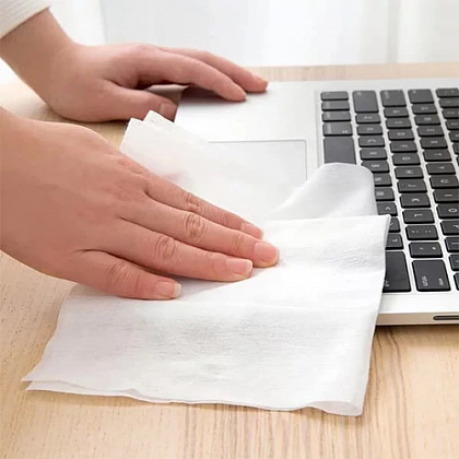 Серветки Aquasoft гладкі, спанлейс, 50х30 см (50 шт./уп.) Серветки Aquasoft гладкі, спанлейс, 50х30 см (50 шт./уп.)