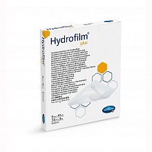 Пов'язка плівкова з абсорбуючою подушечкою Hydrofilm Plus (Гідрофілм Плюс), 9х10 см