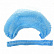 Шапочки одноразові для косметологічних процедур (100 шт./уп.). Колір: блакитний