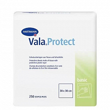 Простирадла одноразові захисні Vala Protect basic 38х38 см (250 шт./уп.)
