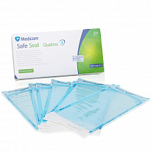Пакети 305х432 мм для парової і етиленоксидної стерилізації, самоклеючі (200 шт./уп.), Medicom
