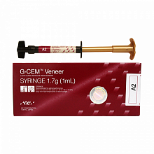 G-CEM VENEER – цемент для фиксации виниров, шприц A2, 1.7 г (1 мл) G-CEM VENEER – цемент для фиксации виниров, шприц A2, 1.7 г (1 мл)