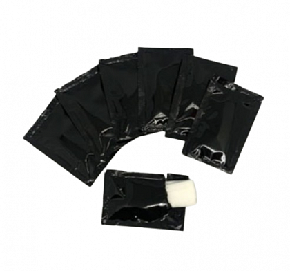 Серветка волога освіжаюча, чорна індивідуальна упаковка (500 шт./уп.) Серветка волога освіжаюча, чорна індивідуальна упаковка (500 шт./уп.)