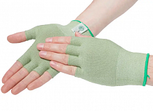 Рукавички HANDYboo ACTIVE GREEN антибактеріальні протимікробні, зелені, розмір M