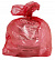 Пакеты для утилизации медицинских отходов двухслойные, 70х110 см (120 л), класс "В" (100 шт./уп.). Цвет: красный