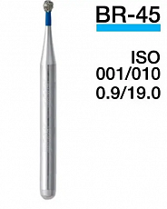 Алмазний бор кулястий BR-45 (ISO 001/010), MANI