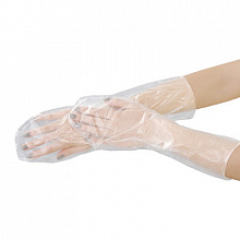 Пакети для парафінотерапії рук з поліетилену 15х40 см, Doily (50 шт./уп.). Колір: прозорий