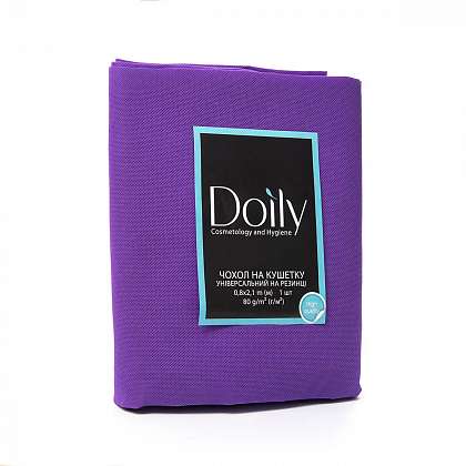 Чохол на кушетку 0.8х2.1 м, спанбонд, 80 г/м2 (1 шт./уп.) Doily. Колір: фіолетовий Чохол на кушетку 0.8х2.1 м, спанбонд, 80 г/м2 (1 шт./уп.) Doily. Колір: фіолетовий
