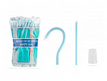 Слюноотсосы Nostrum, голубые (100 шт./уп.)