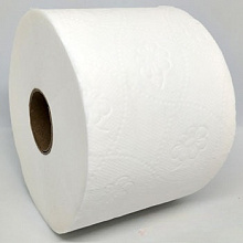 Туалетний папір целюлозний d=12.5 см, білий, двошаровий, Z-BEST (6 шт./уп.)