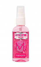 Антисептик для рук Манорм Coral, 50 мл з розпилювачем Антисептик для рук Манорм Coral, 50 мл з розпилювачем
