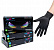 Перчатки нитриловые черные, текстурированные 3.5 г, Care365 premium (100 шт./уп.). Размер: S