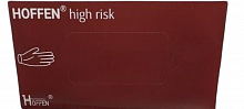 Рукавички латексні щільні High Risk (14.5 г) HOFFEN (Hoff Medical) (50 шт./уп.) р.S