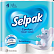 Туалетная бумага Selpak Comfort белая, 2-слойная (4 шт./уп.)