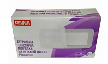 Стерильная пластырная повязка на нетканой основе 9х20 см, PinnaPad (25 шт./уп.) Стерильная пластырная повязка на нетканой основе 9х20 см, PinnaPad (25 шт./уп.)