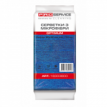 Салфетки из микрофибры 30х30 см PRO service Optimum, синие (10 шт./уп.) Салфетки из микрофибры 30х30 см PRO service Optimum, синие (10 шт./уп.)