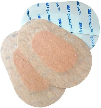 Окклюдер для очей 3M Opticlude maxi 5.7х8.0 см, бежевий Окклюдер для очей 3M Opticlude maxi 5.7х8.0 см, бежевий