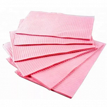 Нагрудники-салфетки 33х41 см, трехслойные Fortius Pro (500 шт./уп.). Цвет: розовый Нагрудники-салфетки 33х41 см, трехслойные Fortius Pro (500 шт./уп.). Цвет: розовый