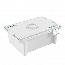 Емкость-контейнер для дезинфекции и стерилизации медицинских изделий ЭДПО-10-02, полный объем 15 л