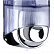 Дозатор жидкого мыла 0.17 л, хромированный/прозрачный