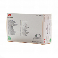 Пластир хірургічний 1.25см х 9.1 м, Micropore (Мікропор), 1530-0 (24 шт./уп.) Пластир хірургічний 1.25см х 9.1 м, Micropore (Мікропор), 1530-0 (24 шт./уп.)