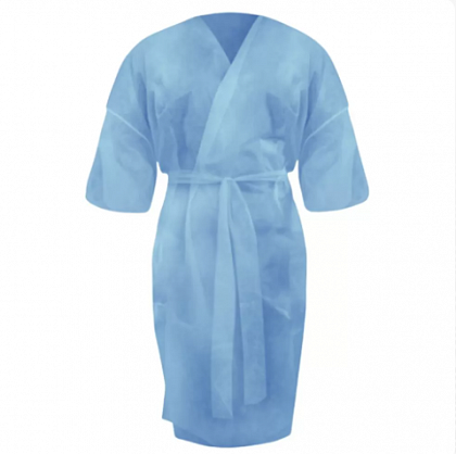 Халат-кимоно с рукавами, СМС, Etto (5 шт./уп.) Халат-кимоно с рукавами, СМС, Etto (5 шт./уп.)