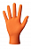 Рукавички нітрилові щільні, помаранчеві (7 г) MERCATOR gogrip, (50 шт./уп.). Розмір: М