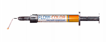 FLOW-COLOR (Флоу-Колор) — текучий стоматологический композит, оранжевый, шприц 1 г, Arkona FLOW-COLOR (Флоу-Колор) — текучий стоматологический композит, оранжевый, шприц 1 г, Arkona