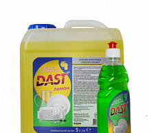 Набір для миття посуду ТМ DAST - Лимон 5 л + Яблуко 500 мл Набір для миття посуду ТМ DAST - Лимон 5 л + Яблуко 500 мл