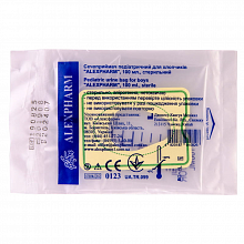 Мочеприемник детский (для мальчиков) стерильный ALEXPHARM, 100 мл (100 шт./уп.) Мочеприемник детский (для мальчиков) стерильный ALEXPHARM, 100 мл (100 шт./уп.)