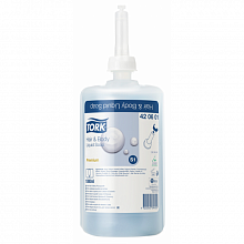 Жидкое мыло-гель для тела и волос (косметическое) Tork Premium, 1 л (S1)
