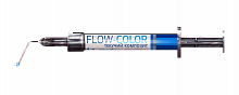 FLOW-COLOR (Флоу-Колор) — текучий стоматологічний композит, синій, шприц 1 г, Arkona