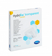 Повязка гидрогелевая HydroTac transparent Comfort, 12.5х12.5 см