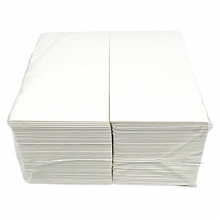 Серветки банкетні 2-шарові білі, 1/8 укл., 33х33 см, Каштан (100 шт./уп.)