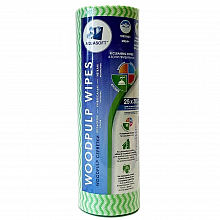 Серветки Aquasoft Woodpulp сітка в рулоні, 25х30 см, Зелена хвиля (50 шт./уп.) Серветки Aquasoft Woodpulp сітка в рулоні, 25х30 см, Зелена хвиля (50 шт./уп.)