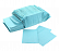 Серветки стоматологічні Dry-Back Medicom (500 шт./ящ). Колір: блакитний