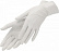 Перчатки латексные белые HOFF MEDICAL (текстурированные, без пудры) (100 шт./уп.). Размер: L
