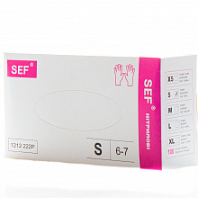 Перчатки нитриловые нестерильные, без пудры, текстур. на пальцах, Розовые (3.3 г), SEF, р. S (100 шт./уп.) Перчатки нитриловые нестерильные, без пудры, текстур. на пальцах, Розовые (3.3 г), SEF, р. S (100 шт./уп.)