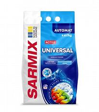 Стиральный порошок SARMIX Актив UNIVERSAL, 4 кг