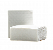 Листовий туалетний папір 2-шаровий, целюлозний, білий (200 аркушів/уп.) 144-Ukr