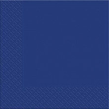 Серветки банкетні 3-шарові сині, 33х33 см Марго (18 шт./уп.)