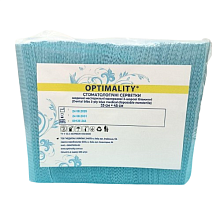 Стоматологические салфетки OPTIMALITY, 33х45 см, голубые (500 шт./уп.)