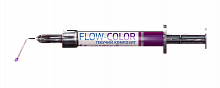 FLOW-COLOR (Флоу-Колор) — текучий стоматологический композит, фиолетовый, шприц 1 г, Arkona