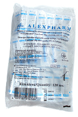 Шприц ін'єкційний 3-компонентний 5 мл, Luer Slip, голка 22G (0.7х40 мм), 120 шт./уп., ALEXPHARM